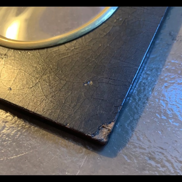 Antique Bubble Glass Miniature Portrait Of A Lady - Picture 3 of 3